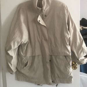 London fog light weight coat size s